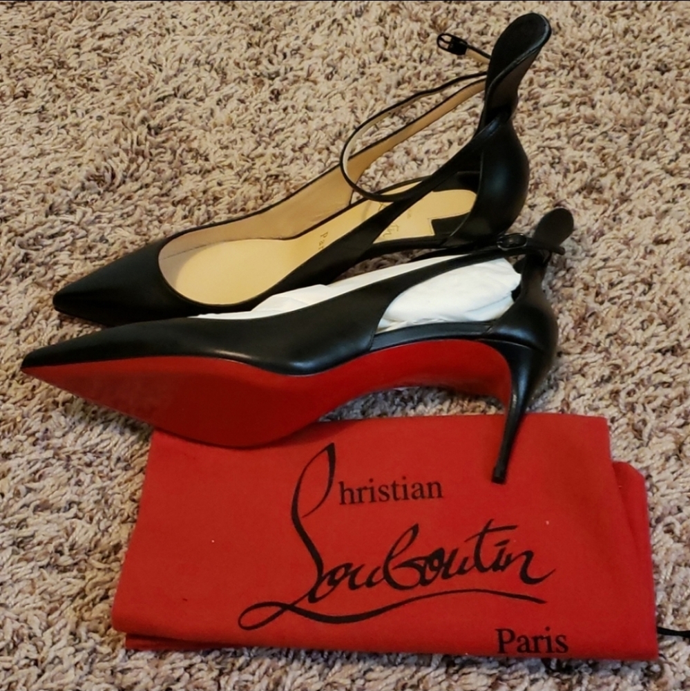 Christian Louboutin 70 Mascara Kid heels